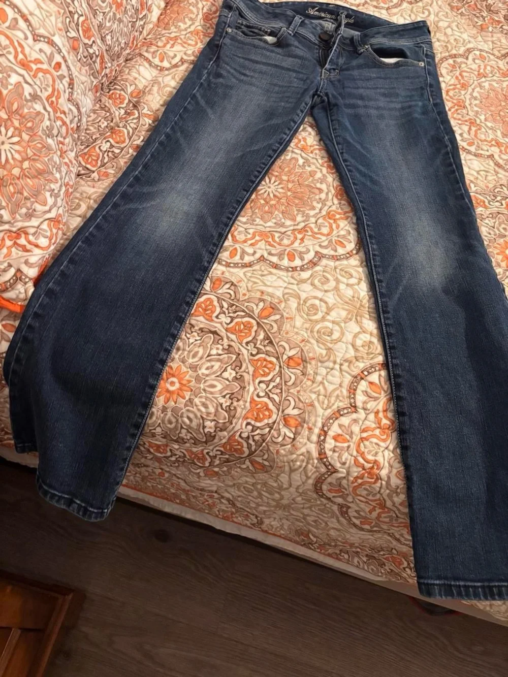 American Eagle Outfitters Women’s Dark Blue Bootcut Jeans